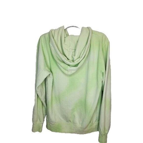 The North Face Dye Green Long Sleeve Pullover Hoodie Mens Small Excellent Cond. - Picture 2 of 7